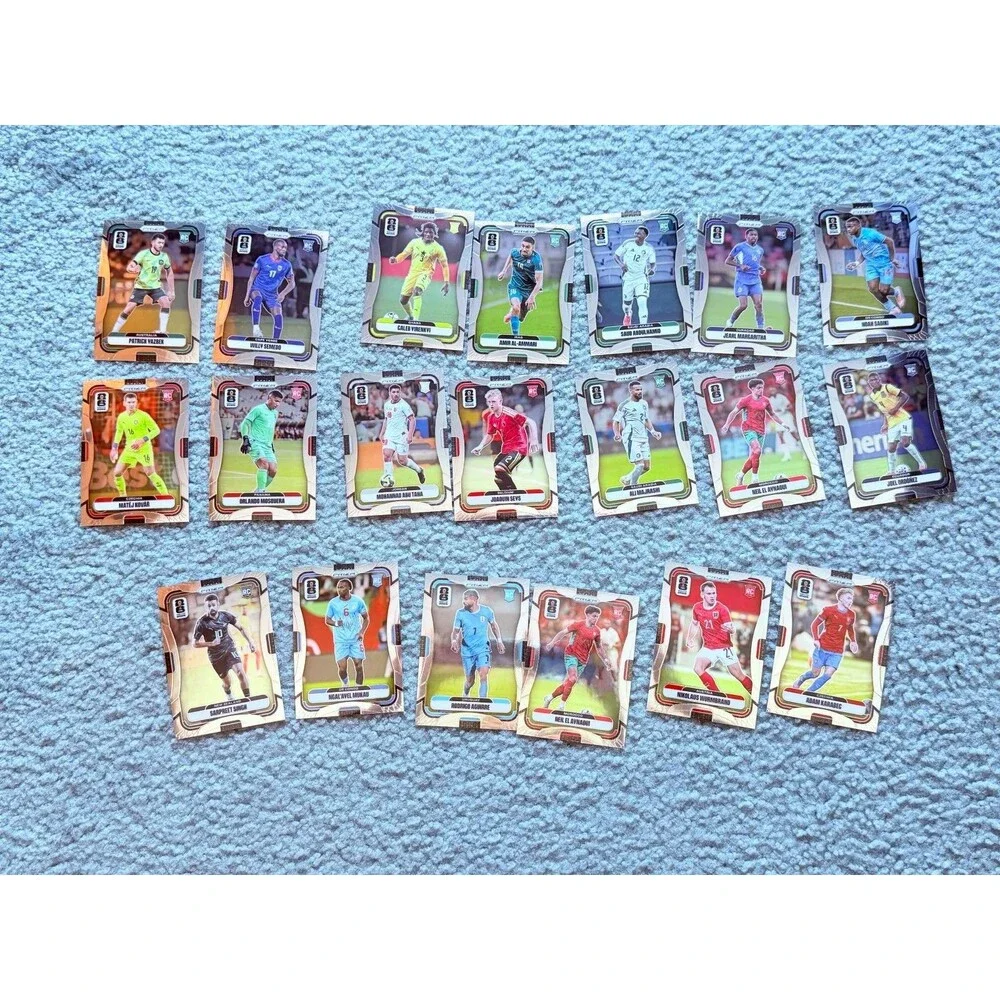 2026 Panini Prizm FIFA World Cup 116 Card Lot Rookies/Insert/Silver Prism/Base